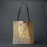 Tote Bag Gustav Klimt | The Kiss, 1907-08<br><div class="desc">The Kiss,  1907-08 | par Gustav Klimt | Lieu de l'art : Osterreichische Galerie Belvedere,  Vienne,  Autriche | Artiste autrichien | Numéro de collection d'images : XAM601</div>