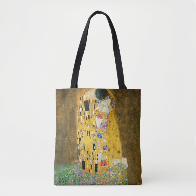 Tote Bag Gustav Klimt The Kiss Vintage (Devant)