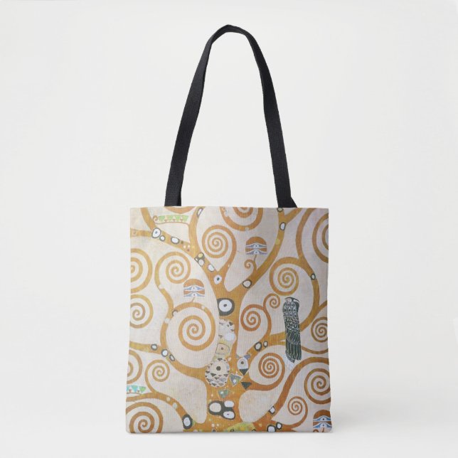 Tote Bag Gustav Klimt The Tree of Life Art Nouveau (Devant)