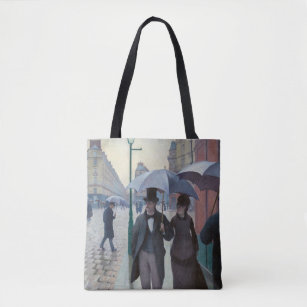 Tote Bag Gustave Caillebotte - Paris Street ; Rainy Day
