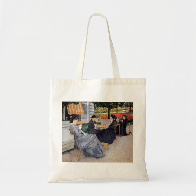 Tote Bag Gustave Caillebotte - Portraits dans la campagne (Devant)