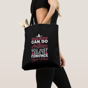 Tote Bag Gymnastique Féminine - Votre Corps Peut Faire N'im