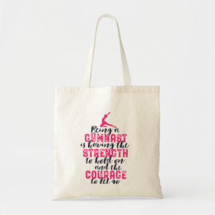 Tote Bag Gymnastique motivationnelle Citation Sports Girl G