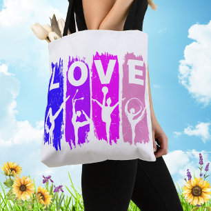 Tote Bag Gymnastique rythmique amour