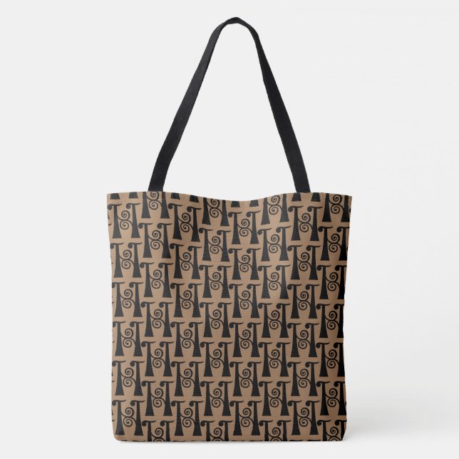 Tote Bag H élégant (Dos)