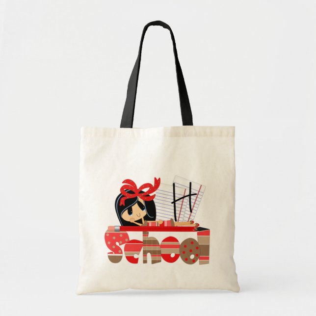 Tote Bag H Monogramme Budget de l'école Fourre-tout (Devant)