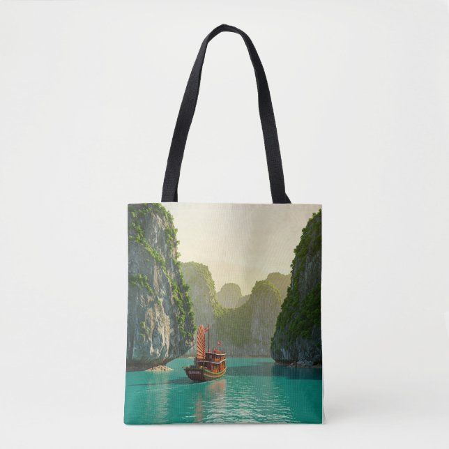 Tote Bag Ha Long Bay Vietnam Travel (Devant)