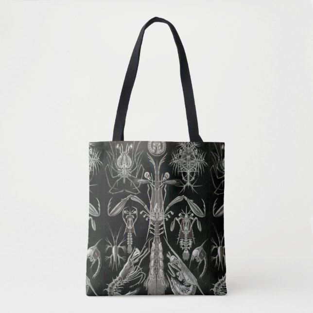 Tote Bag Haeckel Négatif (Devant)