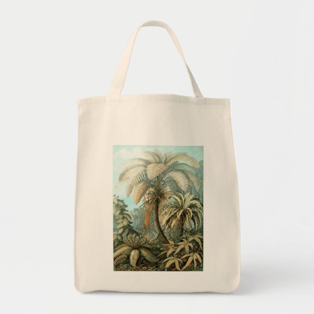Tote Bag Haeckel Palm Tree (Devant)