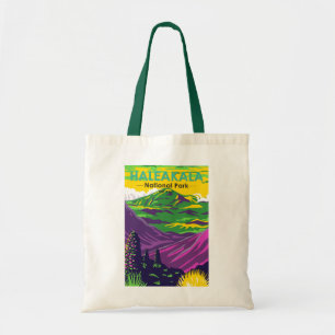 Tote Bag Haleakala National Park Hawaii Vintage