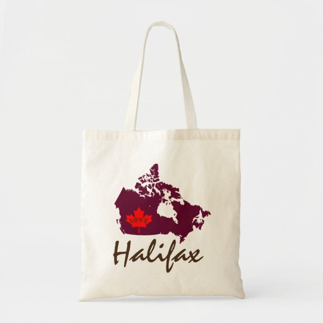 Tote Bag Halifax Nouvelle-Écosse Personnaliser Canada Provi (Devant)