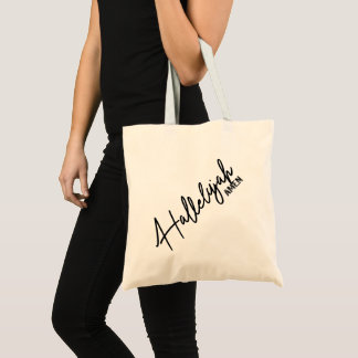 Tote Bag hallelujah Amen fourre-tout