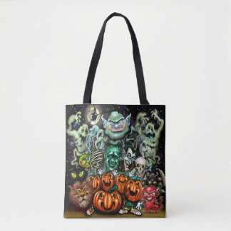 Tote Bag Halloween Art amusant