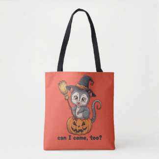 Tote Bag Halloween Can I Come