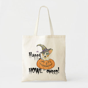 Tote Bag Halloween Cardigan Welsh Corgi