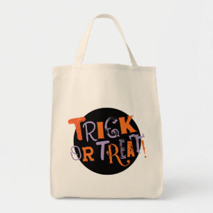 Tote Bag Halloween de caractères vintage amusants