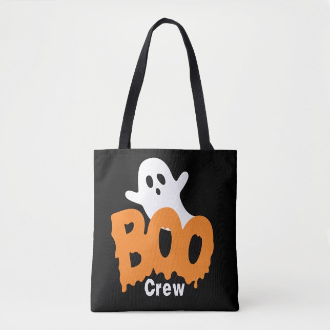 Tote Bag Halloween de l'équipage de la boite de course ou d (Devant)