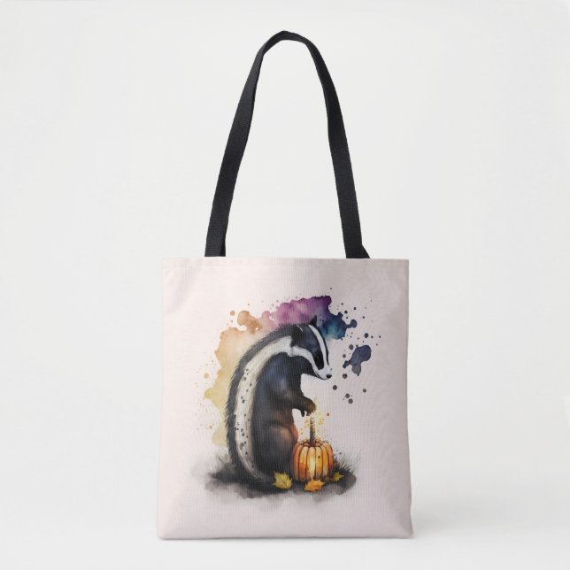 Tote Bag Halloween de Skunk (Devant)