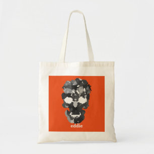 Tote Bag Halloween décorative personnalisée du crâne
