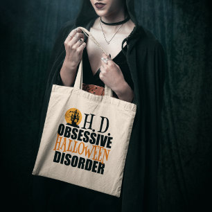 Tote Bag Halloween drôle