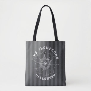 Tote Bag Halloween Éffrayant effrayant mignon araignée Web