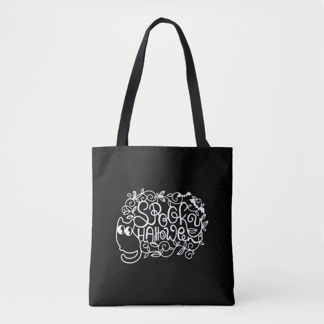 Tote Bag Halloween Éffrayante de Papercut (Devant)