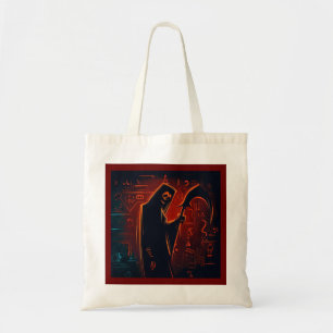 Tote Bag Halloween égyptien Grim Reaper 2