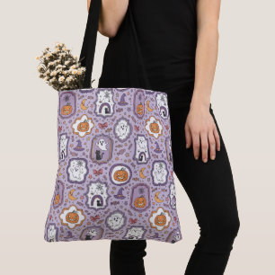 Tote Bag Halloween en mauvais chef sur la lune