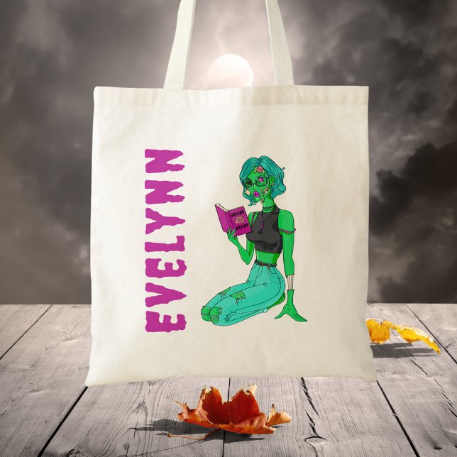 Tote Bag Halloween Épouvantable Trick or Treat  (Créateur téléchargé)