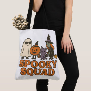 Tote Bag Halloween Équipe Squelette Mignonne Drôle