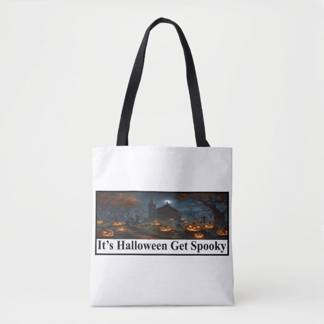 Tote Bag halloween fourre-tout (Devant)