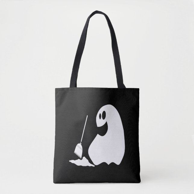 Tote Bag Halloween Ghost (Devant)