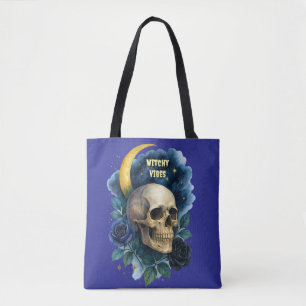 Tote Bag Halloween Gothique Gothique Halloween Déplaisant