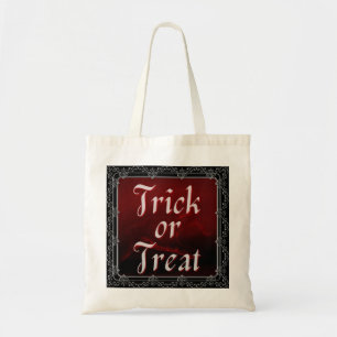 Tote Bag Halloween gothique Trick Or Treat