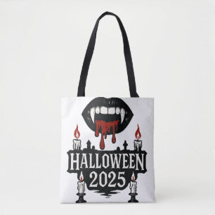 Tote Bag Halloween gothique Vampire