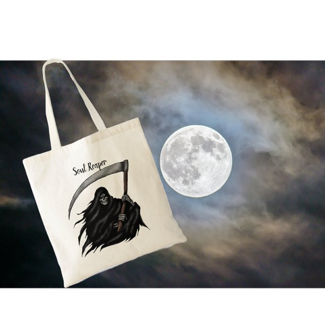 Tote Bag Halloween grim terrifiant (Créateur téléchargé)