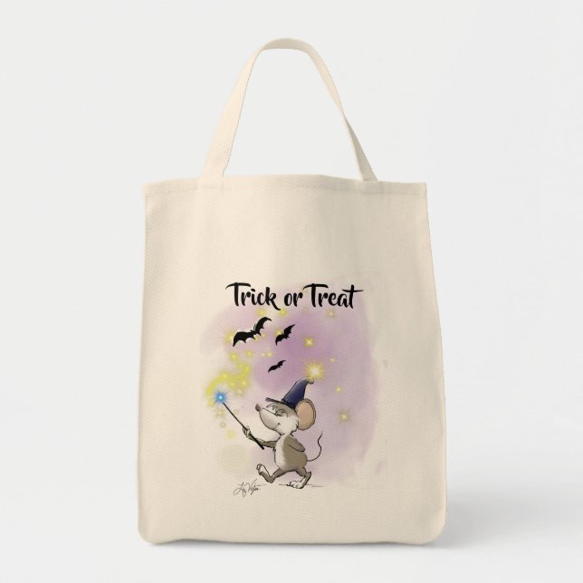 Tote Bag Halloween heureux de Moe (Devant)