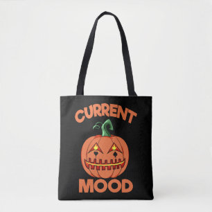 Tote Bag Halloween humeur Citrouille actuelle heureux