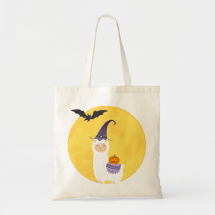 Tote Bag Halloween Llama Trick-ou-traiter