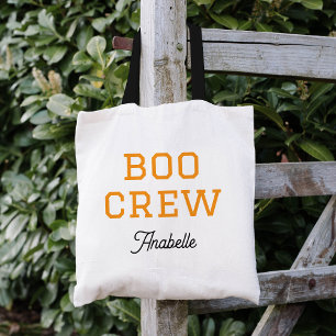 Tote Bag Halloween monogramme de l'équipage de bateau