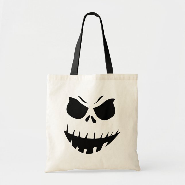 Tote Bag Halloween monstre effrayant (Devant)