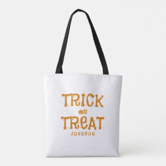 Tote Bag Halloween personnalisé Trick or Treat