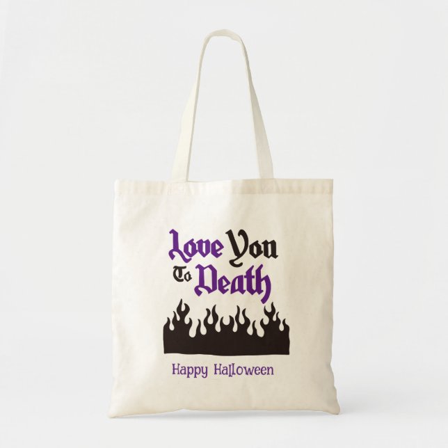 Tote Bag Halloween personnalisé Whimsical Funny moderne (Devant)