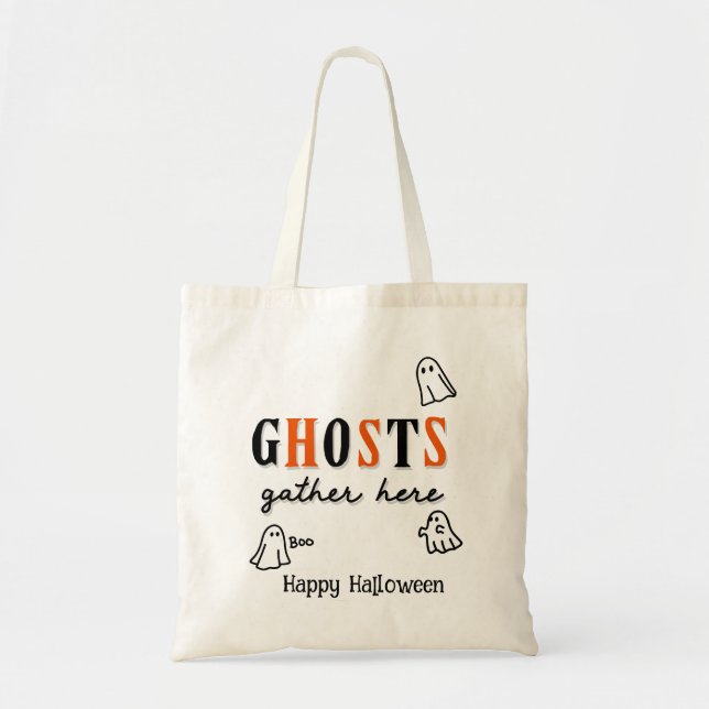 Tote Bag Halloween personnalisé Whimsical Funny moderne (Devant)