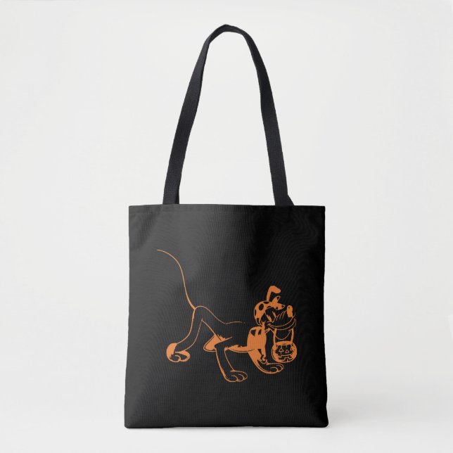 Tote Bag Halloween Pluto Pirate drôle Halloween (Devant)
