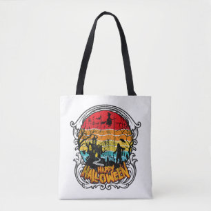 Tote Bag Halloween Rétro Vintage - Halloween Vintage