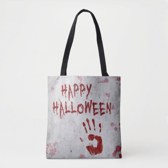 Tote Bag Halloween sanglante (Devant)
