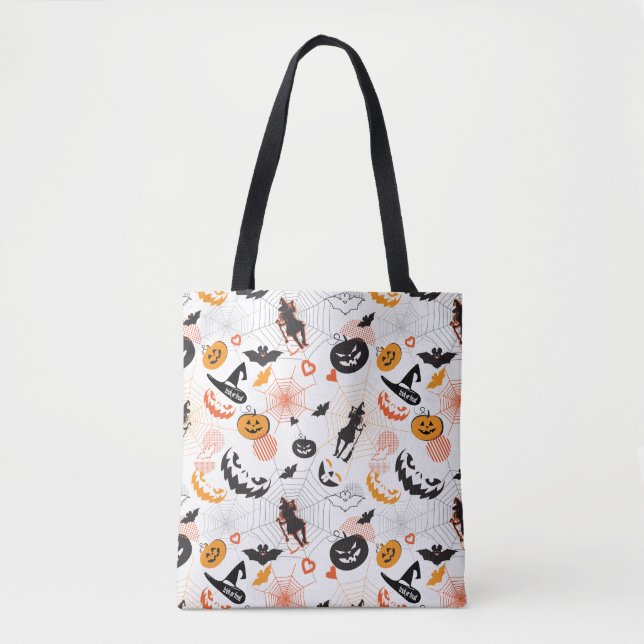 Tote Bag Halloween Soirée Fête tendance (Devant)