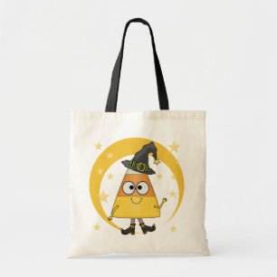 Tote Bag Halloween sorcière de maïs de bonbons