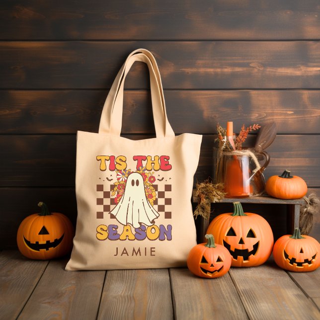 Tote Bag Halloween Super rétro personnalisé (Créateur téléchargé)